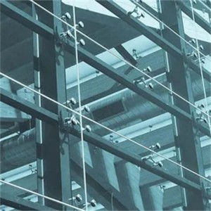 临建房屋钢结构玻璃幕墙 隔音隔热 造型美观 结实耐用工期短